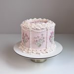 Floral wedding torte-5