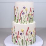 Floral wedding torte-9